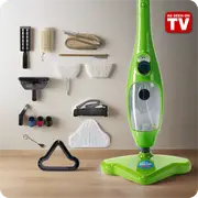 Danoz Cleaning - As Seen on TV - H2O X5 Award-Winning 5-in-1 Steam‍️ Cleaner, Mop + Free Accessory Kit $29.95 Value - Incl. Delivery