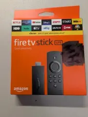 Amazon Fire Stick Lite With Latest Alexa Tv Remote Lite Hd Streaming Device New*