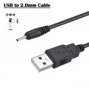 USB Male to 2.0* 0.6mm Connector for Nokia phone 5V DC Charger Power Cable Cord