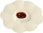 Flower Sauce Plates,Seasoning Bowl Flower Shaped Plates | Flower Shape Appetizer Plates Dipping Bowls for Cafe, Family Gathering, Restaurant