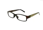Foster Grant Derick Brown Men's Rectangular Reading Glasses +1.75 Case New
