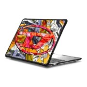 MacBook Pro 13-inch (M1 / M2 / Intel) Impact Case DIESEL Orange Bandana Oval D Laptop Case