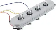 Range Hood Button Replacement Switch Durable Plastic Keyboard Control Panel for Easy Installation Kitchen Appliances Oil Resistant Robust Design