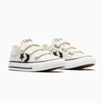 【CONVERSE】STAR PLAYER 76 3V OX 低筒 休閒鞋 童鞋 中大童 魔鬼氈 白色-A05218C