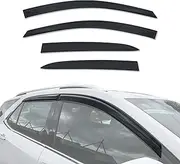 AUSGO Weathershields Compatible with Holden Equinox 2017-2020, Luxury Weather Shields Window Visors Wind Deflectors Sun Rain Guard 4PCS Set