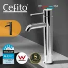 Cefito Bathroom Tap Basin Mixer Tap Sink Laundry Faucet Swivel DIY