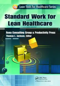 在飛比找博客來優惠-Standard Work for Lean Healthc