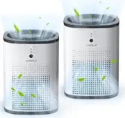 2 Pack CHIVALZ Air Purifiers for Bedroom, Air Purifiers for Home Bedroom, Qui...