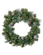 National Tree Company 61cm Bayville Pine Christmas Wreath
