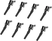 Jodriva Ignition Coil 8Pcs Ignition Coils, for Excursion E-150 E-250 E-350 E-450 E-550 Econoline F7TZ12029AB 1L2U12029AA replacement ignition coil