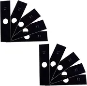 10 USA Edger Blades Heat Treated for Craftsman Echo Husqvarna Stihl RYOBI Red Max Green Machine Maruyama Shindaiwa
