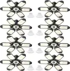 Led Garage Lights 8 Pack 200W Super Bright Ceiling Led Shop Lights, E26/E27 Base