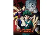 My Hero Academia An Enemy Threat Canvas Print (Red/Green/Blue) (80cm x 60cm)