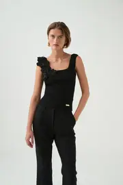 Splendour Flower Knit Tank
