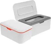 ERINGOGO 2Pcs Tissue Holder Box with Lid Sealed Wipes Dispenser for Wet Dry Wipes Convenient Storage for Living Room Moisture Retention Dustproof Design