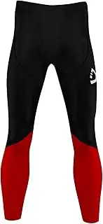 [Deckra] Mens Compression Tight Pants Skin Fit Base Layer Gym Yoga Running Long Trouser
