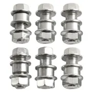 Ebike Screw Assortment 6PCS Screws Nuts and Bushings for Better Stability