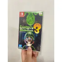 在飛比找蝦皮購物優惠-二手switch 🎮路易吉洋樓3，現貨秒出.保存良好，中文版