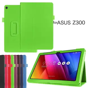 Pu 皮套保護套適用於華碩 ZenPad 10 Z300 Z300CX Z300C Z300CG Z301ML P023