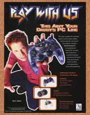 Hammerhead FX Game Pad Original 2001 Ad Authentic Seth Green Video Game Promo