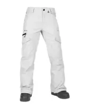 Volcom Aston Gore-Tex Women's Snow Pants, Cloud Grey, Large