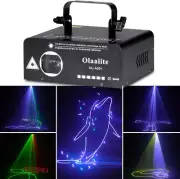 Laser Lights DJ Lights, Animation 3D Full Color Stage Laser Light Wi...