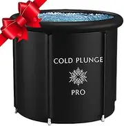 Cold Plunge Pro Ice Bath Tub for Athletes Recovery (XL Size) Multi Layered Insulated Tub with All-Weather Cover Extra Large Plunge Pool USA Owned
