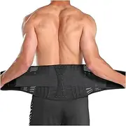 Back Brace Lower Lumbar Support Waist Belt Waist Trainer Corset Waist Protector Belt Lumbar Posture Corrector(Medium)
