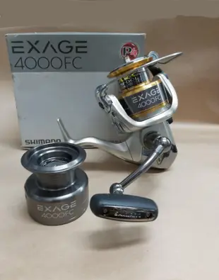 【欣の店】SHIMANO 喜馬路 美規版 EXAGE A-RC 4000 FC 雙線杯式樣 4000型 捲線器 特價