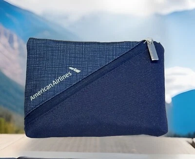 AMERICAN AIRLINES Travel Bag 2024 AMENITY Kit Sleep Mask & Socks Included NEW