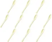 Set of 10 [AC] Mini Spoon Lemon 5.2 x 1.0 inches (13.2 x 2.5 cm) | Lacquerware Spoon, Acrylic Resin, Heat Resistant, Setomonohonpo