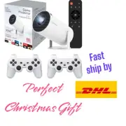 Xmas special M300 Game Projector Mini home Theater Apps iOS Android Phone HDMI