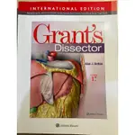 原文書 GRANT'S DISSECTOR IE(國際版) 17/E 2021 二手 幾乎全新 解剖學