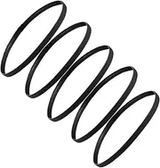 5pcs Thin Elastic Sports Headbands Sweatband for Women Men Workout, Running, Soccer, Tennis, Basketball