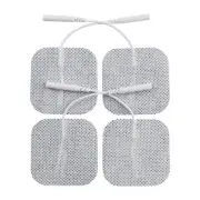 Angel Premium TENS/EMS Unit 40 Electrode Pads 2"x2" in. Reusable Self Stick