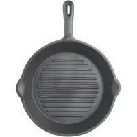 在飛比找momo購物網優惠-【KitchenCraft】鑄鐵煎烤盤 圓凸紋(平底鑄鐵烤盤