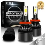 LED Fog Light Kit Protekz H8 6000K Bulbs for 2014-2015 Nissan ROGUE SELECT (for: Nissan)
