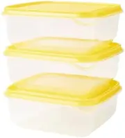[IKEA] 903.358.43 Pruta Food Container, Clear, Yellow