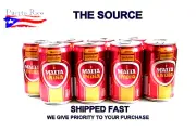 Malta India 12 Can Soft Drink Porto Rico Tropical Cold Beverage Food Juice Sweet