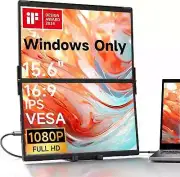 JSAUX FlipGo Lite 15.6" Laptop Screen Extender Foldable Dual Stacked Portable Mo