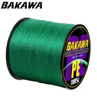 在飛比找蝦皮購物優惠-Bakawa 4 編織釣魚線長度:300m/330yds 直