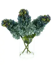 Creative Displays Blue Cone Shaped Hydrangea Display