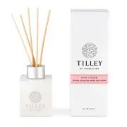 Tilley Classic White - Reed Diffuser 75ml - Pink Lychee