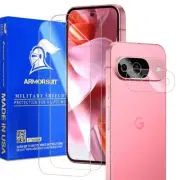 Armorsuit [2+2 Pck] Screen Protector for Google Pixel 9 + Film Camera Protector