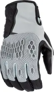 Klim Baja S4, gloves , color: Light Grey/Black , size: XXL