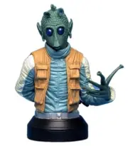 Star Wars Greedo Collectible Mini Bust from Gentle Giant NEW Never Displayed