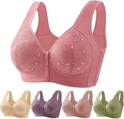 [Generic] Womens Sports Bras Pack Adjustable Strap Full Coverage Up Bras Comfortable No Underwire Wireless Bras Bras for Women Pack Strapless Bra