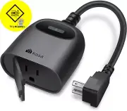 Kasa Outdoor Smart Plug, Smart Home Wi-Fi Outlet Timer, Max Load 15A/1875W, IP64
