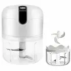 Electric Mini Garlic Spice Chopper Blender Mincer Food Processor USB Charging