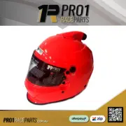ORANGE | Pro1 Full Face TOP AIR Snell 2020 Helmet Race car Speedway Drag